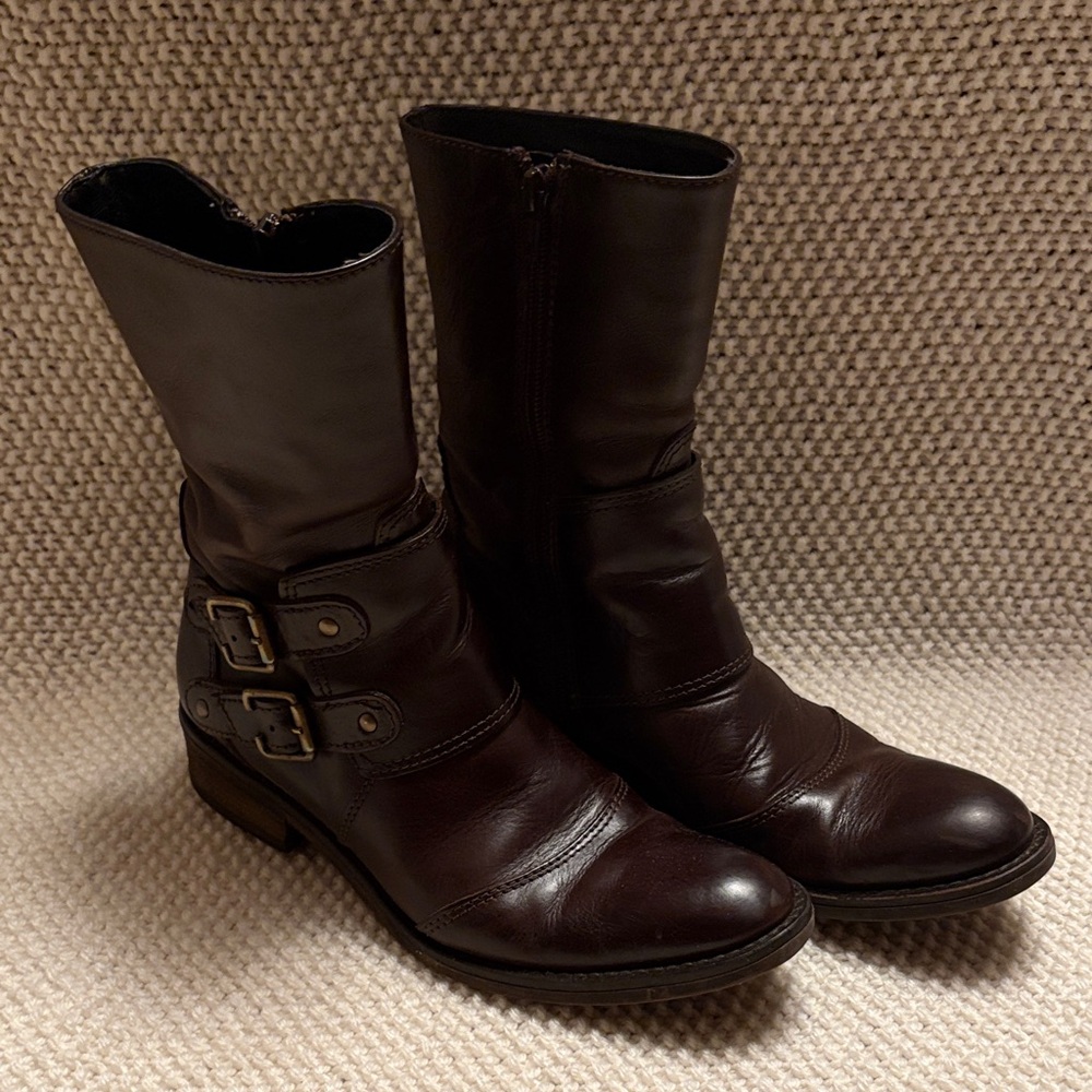 Cordani Dark Brown Heeled Boots